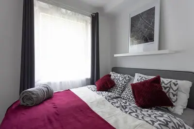 Ein Bett oder Betten in einem Zimmer der Unterkunft NEW ShalalaLiving Vienna - Lovely Home near Schönbrunn in Vienna - AG