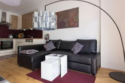 Küche/Küchenzeile in der Unterkunft NEW ShalalaLiving Vienna - Lovely Home near Schönbrunn in Vienna - AG
