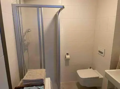Ein Badezimmer in der Unterkunft AKH - UNI 10min - Zentrum 10 min