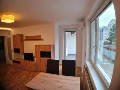 Küche/Küchenzeile in der Unterkunft Stressless City Apartment Vienna