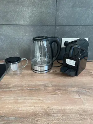Kaffee-/Teezubehör in der Unterkunft Dachterrasse für 4 Personen