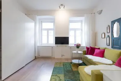 TV/Unterhaltungsangebot in der Unterkunft Danube Art Apartments
