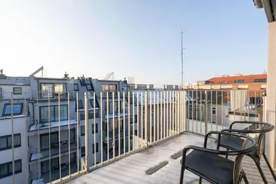 Ein Balkon oder eine Terrasse in der Unterkunft Shortstay Apartments