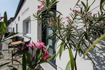 Ein Garten an der Unterkunft Weingut Guttmann - Apartment Schwalbennester