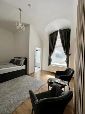 Ein Bett oder Betten in einem Zimmer der Unterkunft Beatrix Home Vienna Luxury Stay