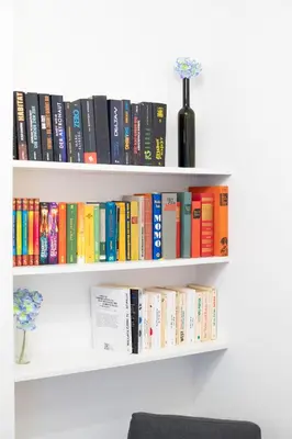 Die Bibliothek in der Ferienwohnung