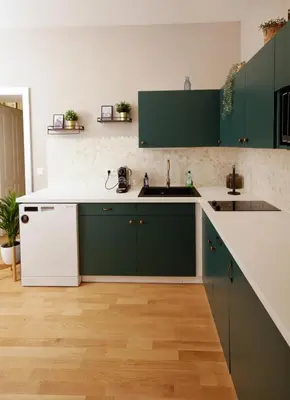 Küche/Küchenzeile in der Unterkunft Serenity Suite Vienna