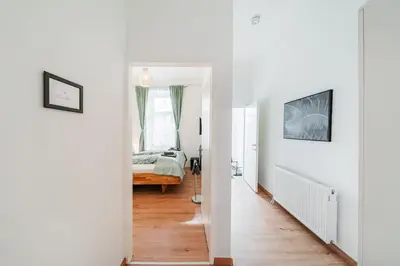 Ein Bett oder Betten in einem Zimmer der Unterkunft 3 Bedrooms - 75sqm - 15 Min. City Center