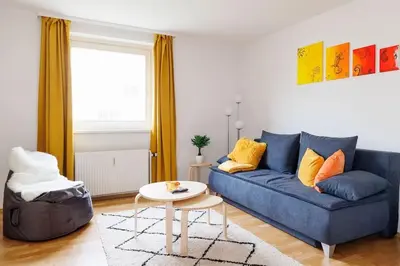 Ein Sitzbereich in der Unterkunft NEW! Cozy & Lovely Home in the 3rd district