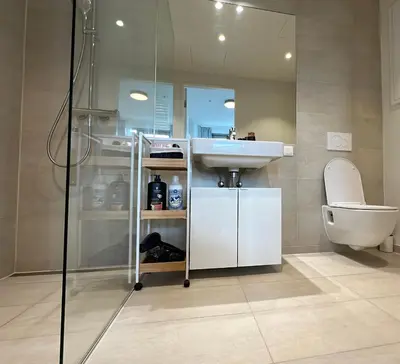 Ein Badezimmer in der Unterkunft Cozy Property at Belvedere