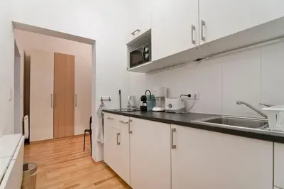 Küche/Küchenzeile in der Unterkunft Central Apartment Vienna City Center